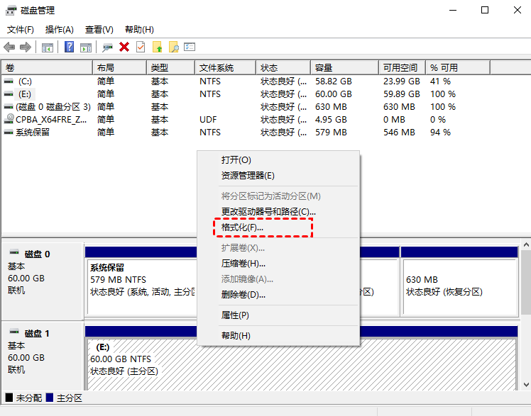 格式化